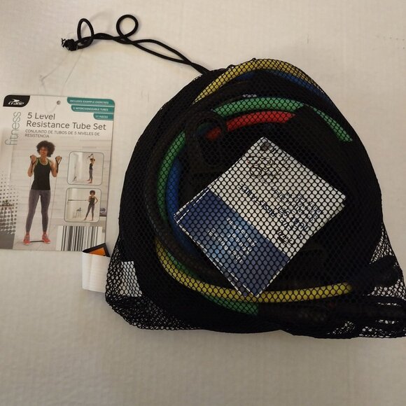 CRANE-5 LEVEL RESISTANCE TUBE SET-11 PIECES- BRAND NEW - Picture 1 of 4